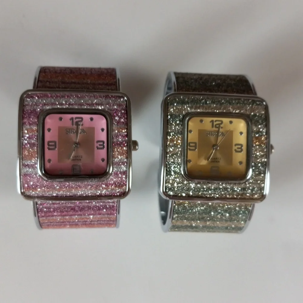 2 Strada Cuff Women's Watches. - Picture 1 of 7